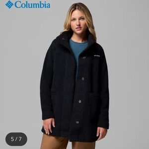 Columbia Women's Black Teddy Jacket